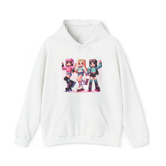 MinecCraft RollerSkate Girls Unisex Heavy Blend™ Hooded Sweatshirt